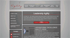Desktop Screenshot of leadership-agility.net